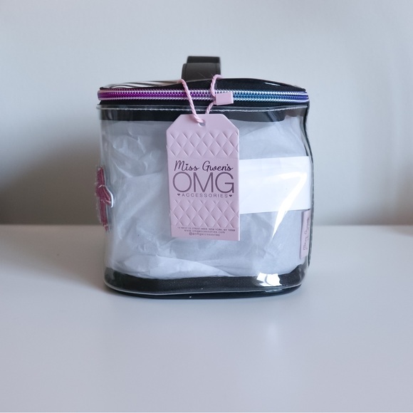 OMG Accessories Travel Clear Glam Makeup Bag - Picture 7 of 7